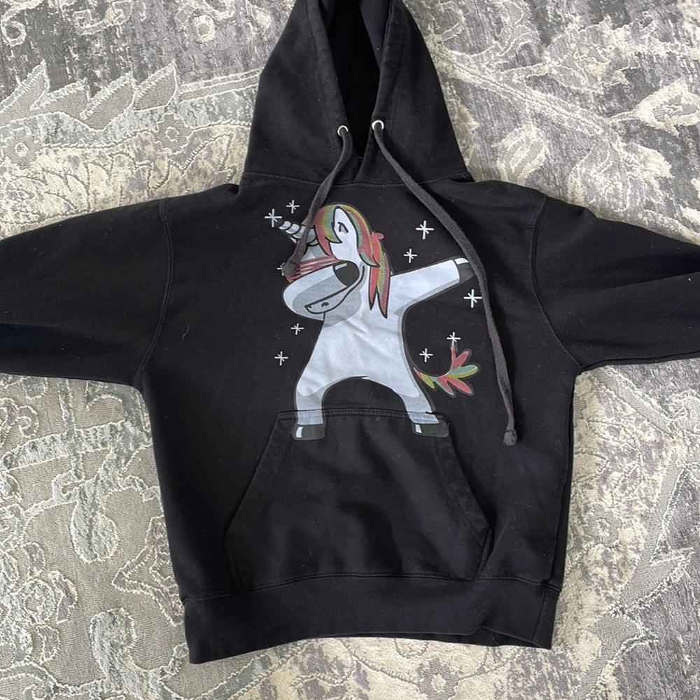 Black hoodie